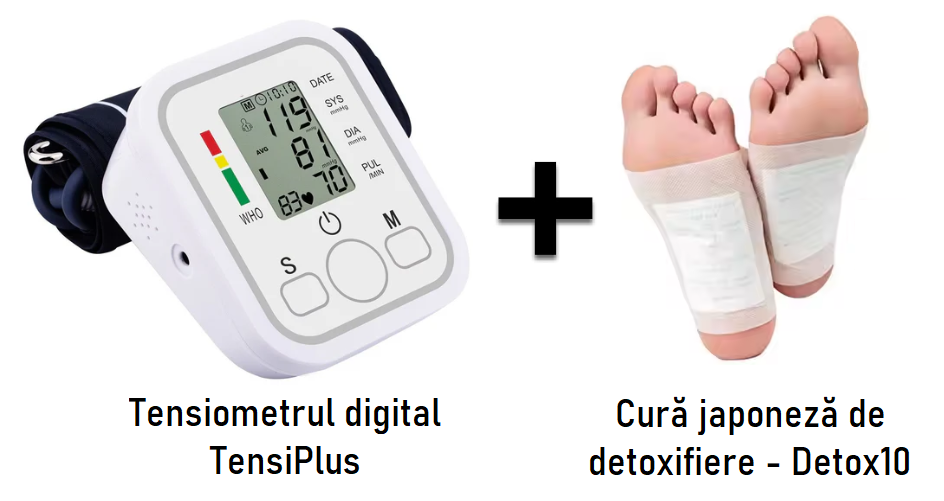 Pachetul de sănătate - Tensiometru + Detox