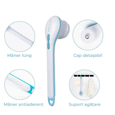 Spa Brush - Perie rotativa multifunctională